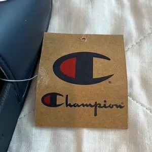 Champion Big Logo Navy Slide Sandals Size 11 NWT Champion | Shoes | Champion Big Logo Navy Slide Sandals Size  main image 4